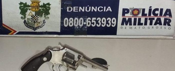 PM é acionada para verificar tentativa de homicídio e prende faccionado por posse de arma de fogo irregular