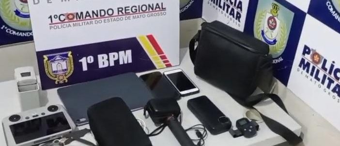 PM prende homem por invasão à domicílio, tentativa de furto e lesão corporal