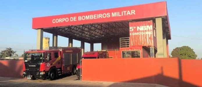 Corpo de Bombeiros inaugura nova unidade em Comodoro nesta segunda-feira (18)