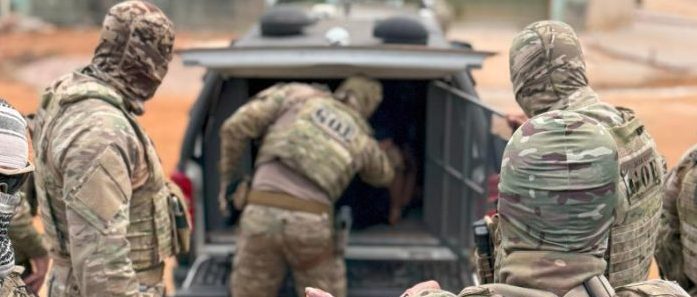 Sesp realiza coletiva de imprensa sobre operação que prendeu assaltantes de banco em Brasnorte nesta segunda-feira (4)