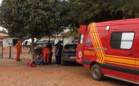 Homem é resgatado com vida após acidente de trânsito em zona rural