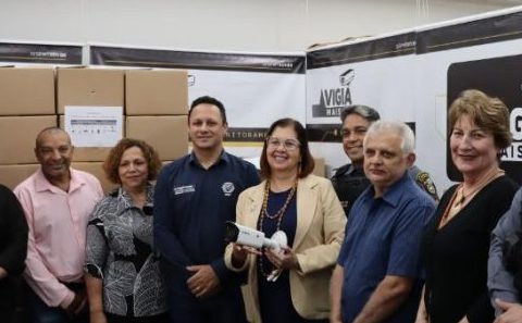 Sesp entrega 66 câmeras do Vigia Mais MT para UFMT e define outras ações de segurança no campus