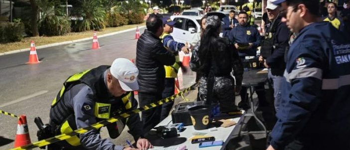 Operação Lei Seca prende 11 condutores alcoolizados e remove 29 veículos em Cuiabá