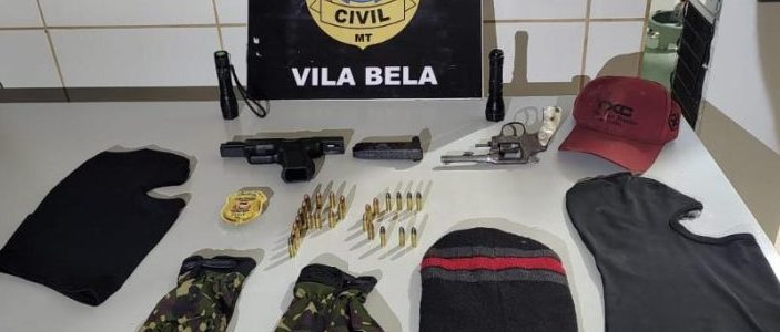Polícia Civil prende suspeito e evita homicídio em Vila Bela da Santíssima Trindade