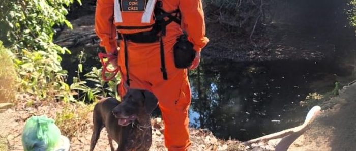 Corpo de Bombeiros localiza corpo de jovem desaparecido em rio na zona rural