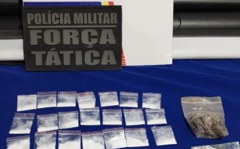 Força Tática prende dupla com 36 porções de drogas em Campo Novo do Parecis
