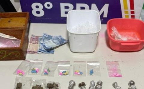 PM prende cinco faccionados e apreende drogas e raspadinhas ilegais em Alta Floresta