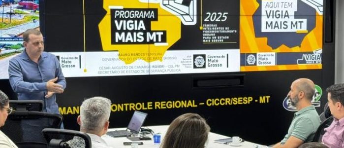 Comitiva de Minas Gerais visita Mato Grosso para conhecer o programa Vigia Mais MT