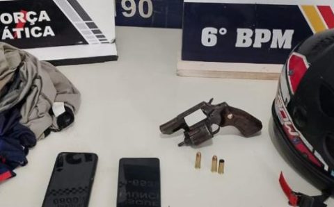 Polícia Militar prende dois suspeitos por tentativa de homicídio em Cáceres