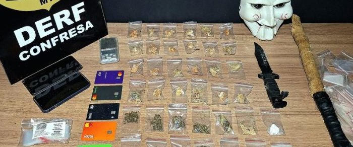 Polícia Civil prende integrantes de facção criminosa e fecha boca de fumo em Confresa