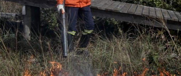 Corpo de Bombeiros extingue 3 incêndios florestais e combate 4 nesta segunda-feira (11)