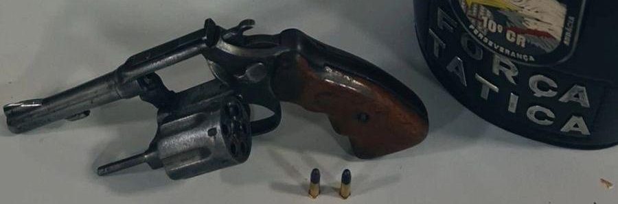 Força Tática prende homem que ameaçava mulher com revólver em Confresa