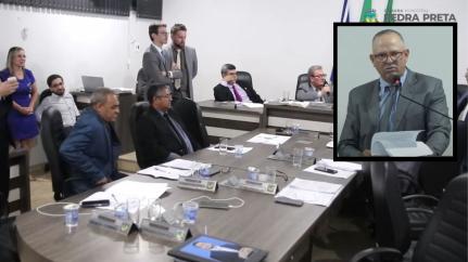 Câmara de Pedra Preta acata denúncia e abre processante contra vereador