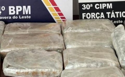 Polícia Militar prende homem com 8 quilos de maconha em Primavera do Leste