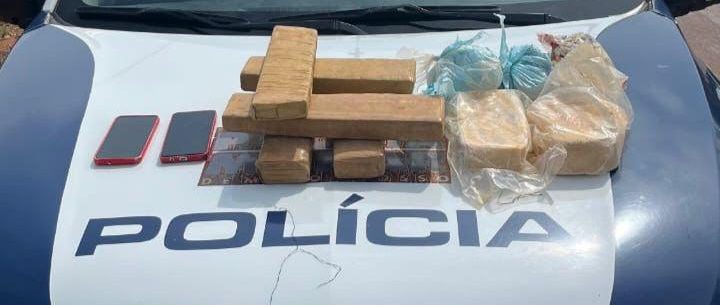 PM prende casal de faccionados com sete tabletes de maconha e pasta base em Feliz Natal