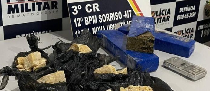 Polícias Militar e Civil prendem faccionado por tráfico de drogas em Nova Ubiratã