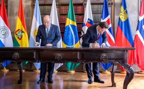 Mercosul assina acordo de livre comércio com quatro países europeus