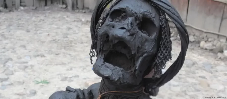 Pesquisadores descobrem múmia de 14 mil anos