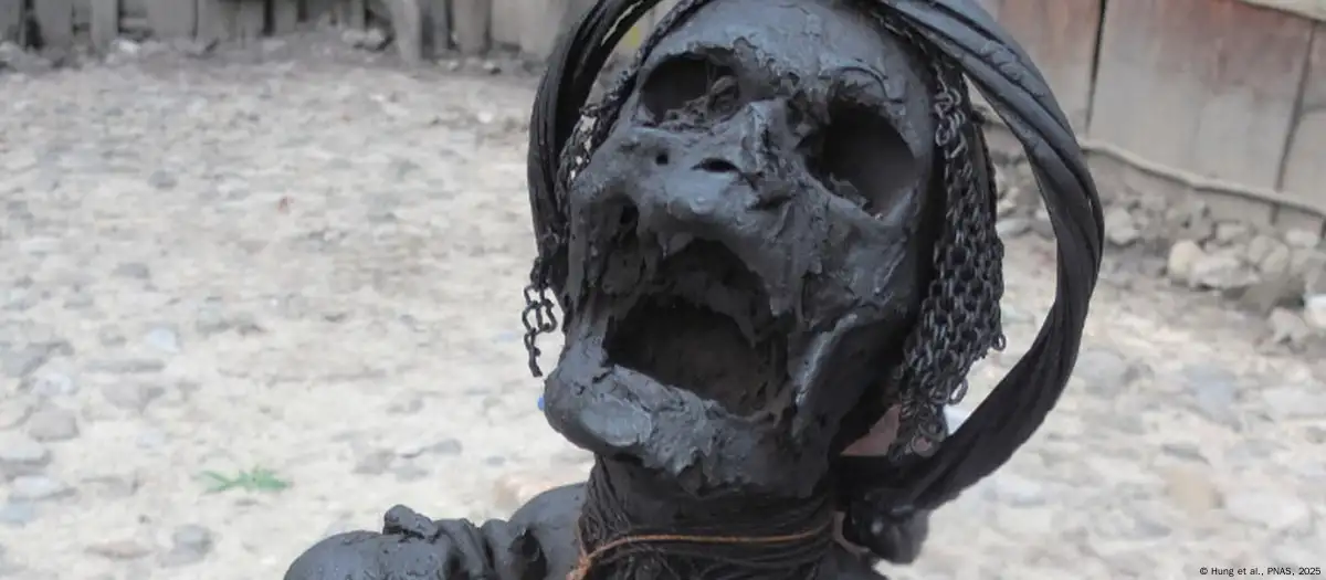 Pesquisadores descobrem múmia de 14 mil anos