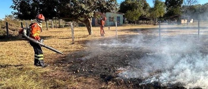 MT tem redução histórica de focos de calor; Bombeiros reforçam alerta à população