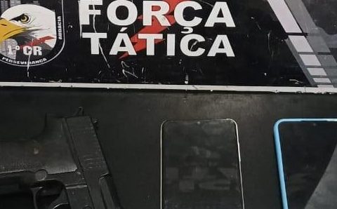 Força Tática apreende adolescente e prende dois homens suspeitos por roubo de motocicletas em Cuiabá