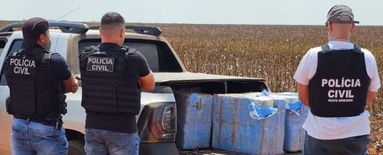 Polícia Civil prende suspeito em flagrante com 240 tabletes de maconha tipo skank