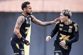 Treino do Santos: Neymar participa de tático e Vojvoda aguarda trio