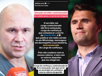 Abilio avisa que vai exonerar servidor que comemorar morte de ativista conservador