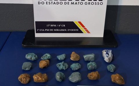 PM prende adolescente faccionado por tráfico de drogas em Mirassol d’Oeste