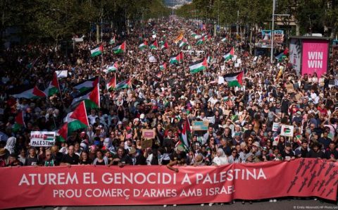 Protestos tomam a Europa após Israel barrar ação pró-Gaza