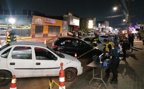 Operação prende 12 condutores embriagados em Cuiabá