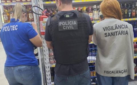 Forças de segurança intensificam ações contra adulteração de bebidas alcoólicas em Mato Grosso