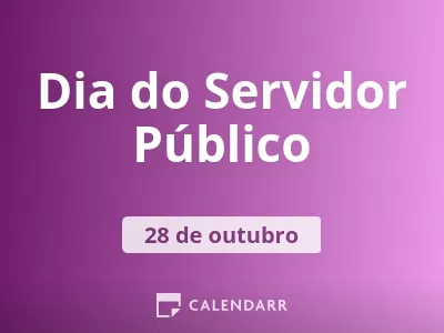 HOJE:  Dia do Servidor Público