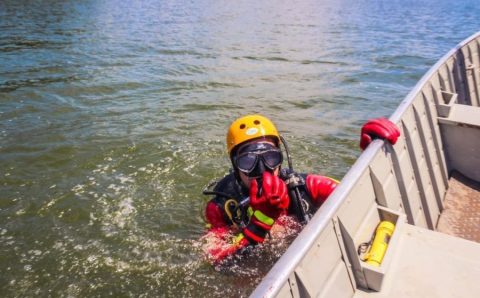Corpo de Bombeiros localiza vítima de afogamento no Rio Salto do Manso