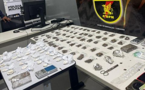 Polícia Militar desarticula quadrilha e prende cinco pessoas por tráfico de drogas em Cuiabá e Várzea Grande