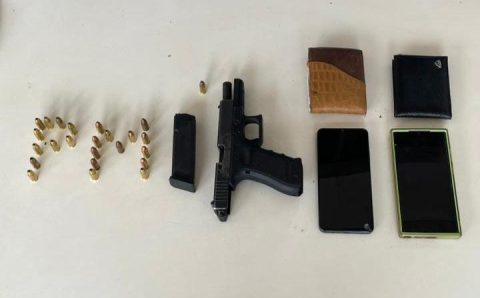 Polícia Militar prende dupla e apreende pistola e munições em Conquista d’Oeste