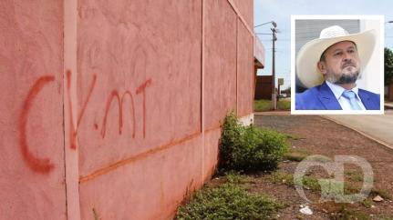 Cattani apresenta projeto para obrigar faccionados a pintarem muros pichados