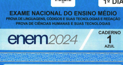 Enem 2025: confira o gabarito oficial da prova azul
