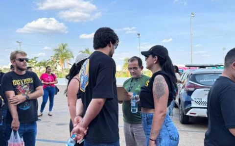 Maioria do público do show do Guns N’ Roses é de MT e 33% de outros estados, aponta pesquisa