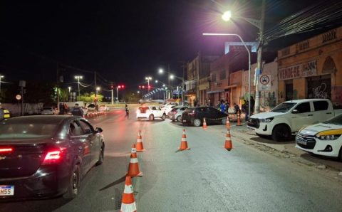 Fiscalização da Operação Lei Seca prende 14 condutores e remove 27 veículos em Cuiabá