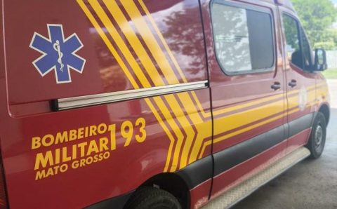Corpo de Bombeiros atende duas ocorrências de acidente de trânsito