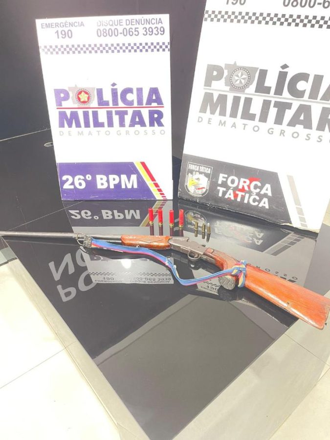 Força Tática prende suspeito por tentativa de feminicídio em Nova Mutum