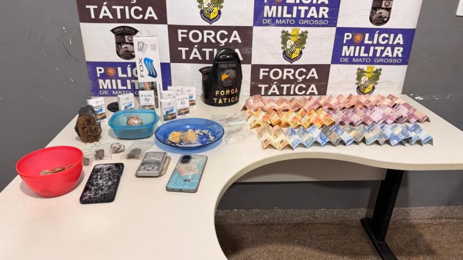 Força Tática prende suspeitos por tráfico de drogas e diversas passagens criminais