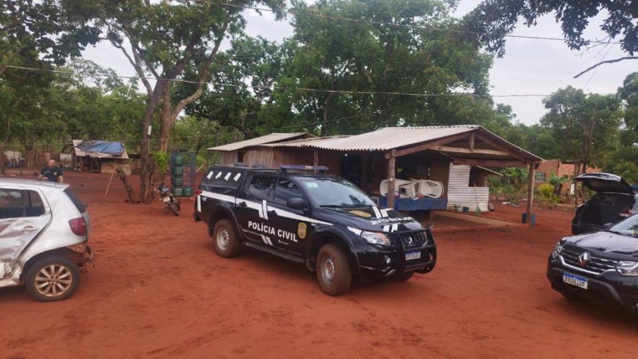 Polícia Civil deflagra operação e cumpre mandado contra faccionados na zona rural de Juscimeira