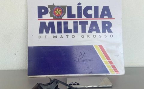 Homem é preso pela Polícia Militar com arma de fogo sem registro em Alto Paraguai