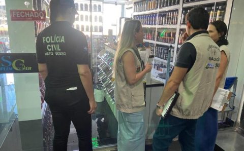 Polícia Civil prende dono de loja de suplementos em Cuiabá por venda de anabolizantes