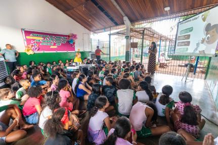Projeto Educa Pet forma protetores mirins e avança pela rede municipal de Cuiabá