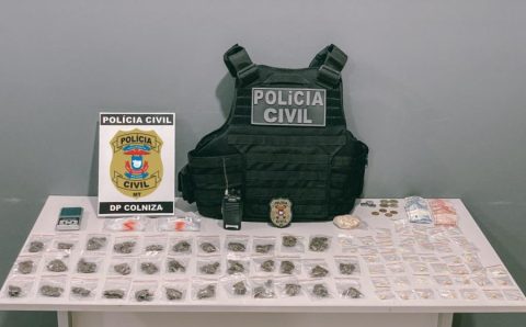 Polícia Civil fecha ponto de venda de drogas e prende traficantes em Colniza