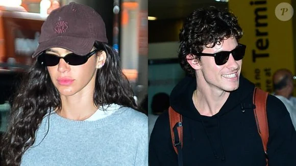 Bruna Marquezine e Shawn Mendes desembarcam no Brasil, coincidência fashion chama atenção, e web pede para famosos assumirem namoro: ‘Nunca torci tanto’