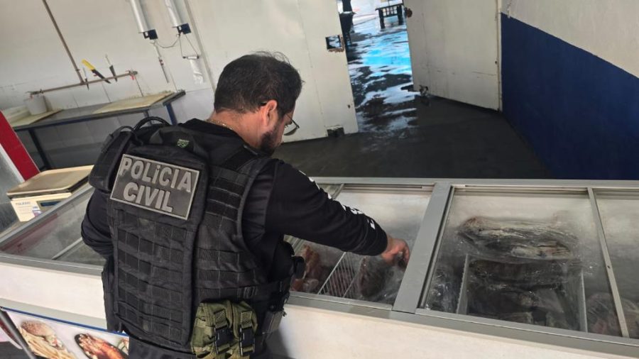 Ação integrada apreende mais de 2 toneladas de pescado irregular em Cuiabá